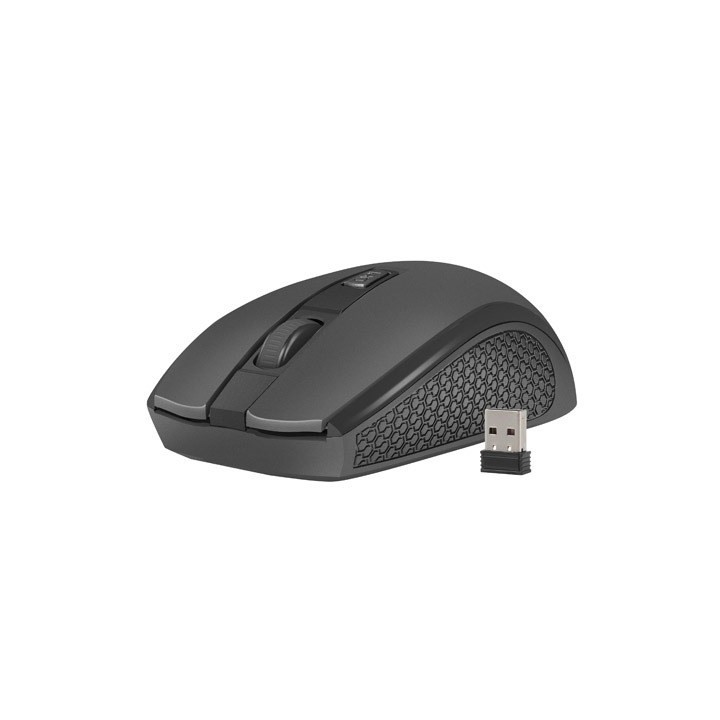 Natec Mouse ottico wireless JAY 2 Wireless 2.4 GHz | 1600 DPI | nero