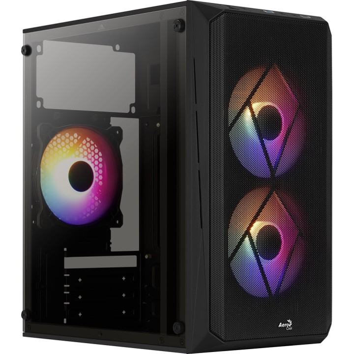 Aerocool CS107V2 Case per PC Mini Tower nero