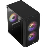 Aerocool CS107V2 Case per PC Mini Tower nero