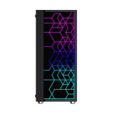Gembird Fornax 2500 ARGB Gaming case per PC ATX Midi Tower retroilluminazione Nero