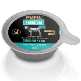 PUPIL Premium Adult vitello mono - cibo umido per gatti - 85g