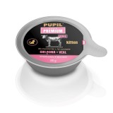PUPIL Premium Kitten vitello mono - cibo umido per gatti - 85g