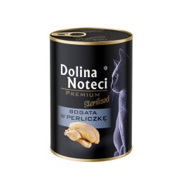 DOLINA NOTECI Premium Sterilizzato ricco di faraona - cibo umido per gatti - 400g