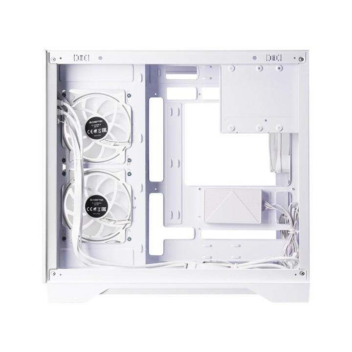 Chieftec GM-30W-TG-OP case per PC Cube bianco