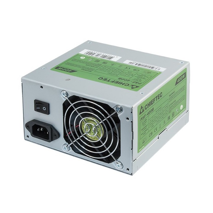 Chieftec PSF-400B alimentatore 400 W 24-pin ATX ATX metallico