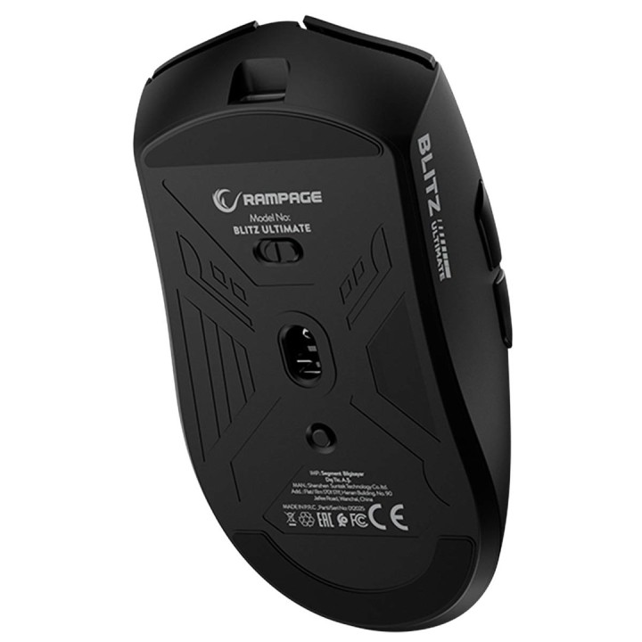 RAMPAGE BLITZ ULTIMATE MOUSE OTTICO WIRELESS NERO
