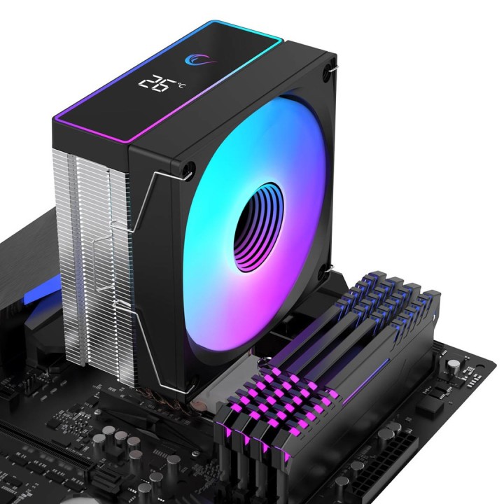 RAMPAGE OCTAGON B70 CPU COOLER nero