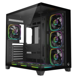 RAMPAGE PC CASE CON VETRO TEMPERATO nero