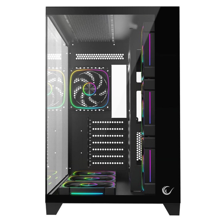 RAMPAGE PC CASE CON VETRO TEMPERATO nero
