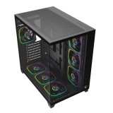 RAMPAGE PC CASE CON VETRO TEMPERATO nero