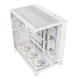 RAMPAGE PC CASE CON VETRO TEMPERATO bianco