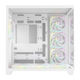 RAMPAGE PC CASE CON VETRO TEMPERATO bianco