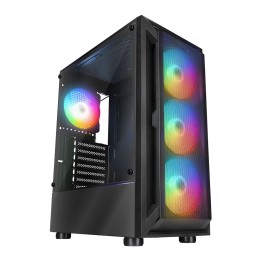 RAMPAGE PC case con finestra SHIVA nero