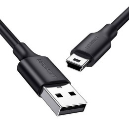 Ugreen USB cavo - mini USB 480 Mbps 3 m US132 (nero)