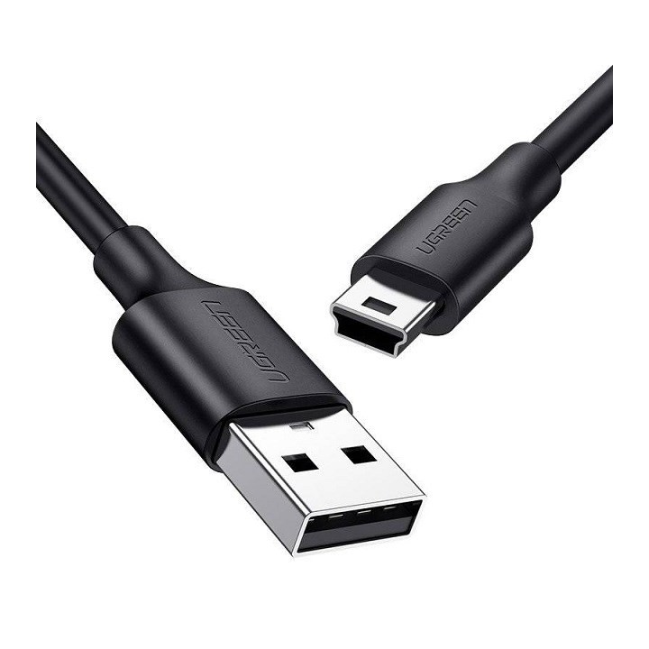 Ugreen USB cavo - mini USB 480 Mbps 3 m US132 (nero)