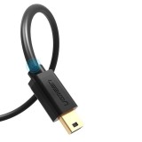 Ugreen USB cavo - mini USB 480 Mbps 3 m US132 (nero)