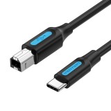 Cavo stampante USB 2.0 maschio tipo C a maschio B 1 m