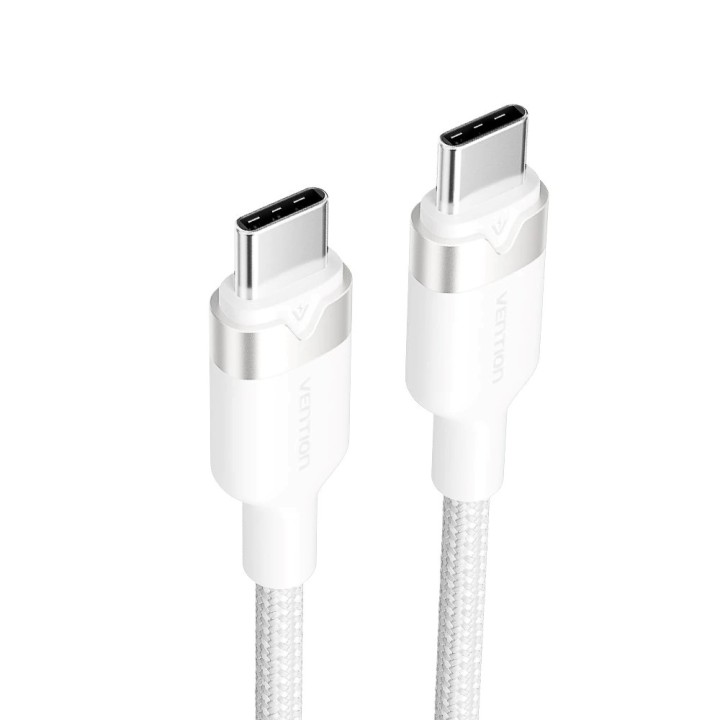 Cavo intrecciato Vention USB-C a C 3A 480Mbps 60W 1m WH
