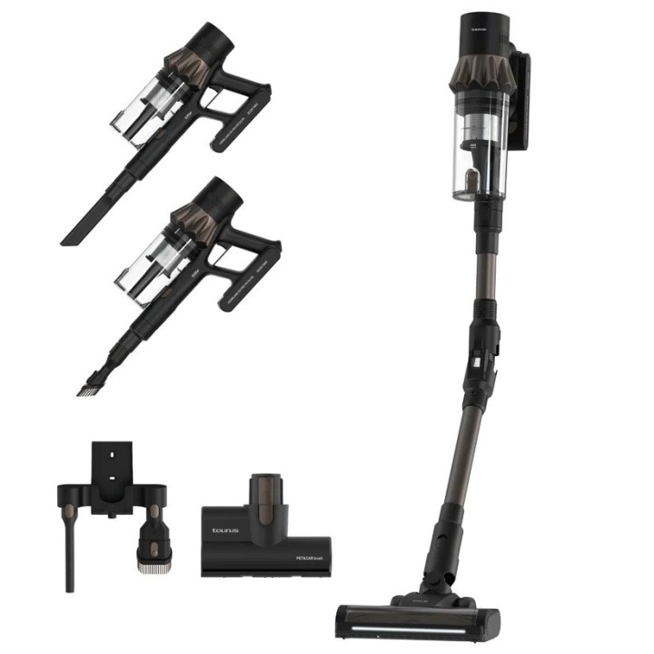 Taurus Homeland X9 Pro Pet & Car Aspirapolvere a bastone senza fili alimentato a batteria Secco HEPA Senza sacchetto 0.7 l 615 W