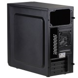 Akyga AK17BK Case per PC Micro Tower nero