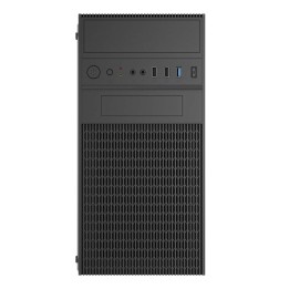 Akyga Obudowa Micro ATX AK19BK USB-C + USB 3.0 + 2x USB 2.0 nera senza PSU Micro Tower Nero