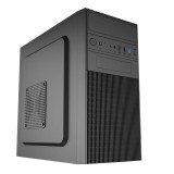 Akyga Obudowa Micro ATX AK19BK USB-C + USB 3.0 + 2x USB 2.0 nera senza PSU Micro Tower Nero