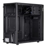 Akyga Obudowa Micro ATX AK19BK USB-C + USB 3.0 + 2x USB 2.0 nera senza PSU Micro Tower Nero