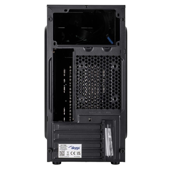 Akyga Obudowa Micro ATX AK19BK USB-C + USB 3.0 + 2x USB 2.0 nera senza PSU Micro Tower Nero
