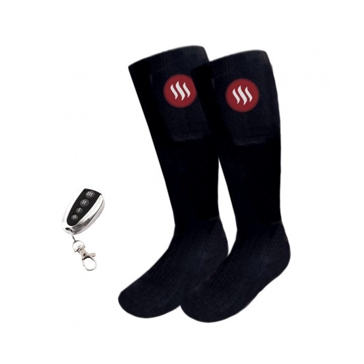 Glovii GQ2L calzino Calzini sportivi unisex Nero 1 paio(i)
