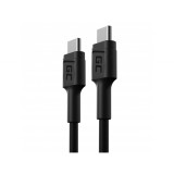 Green Cell KABGC31 USB cavo USB 2.0 0.3 m USB C Nero