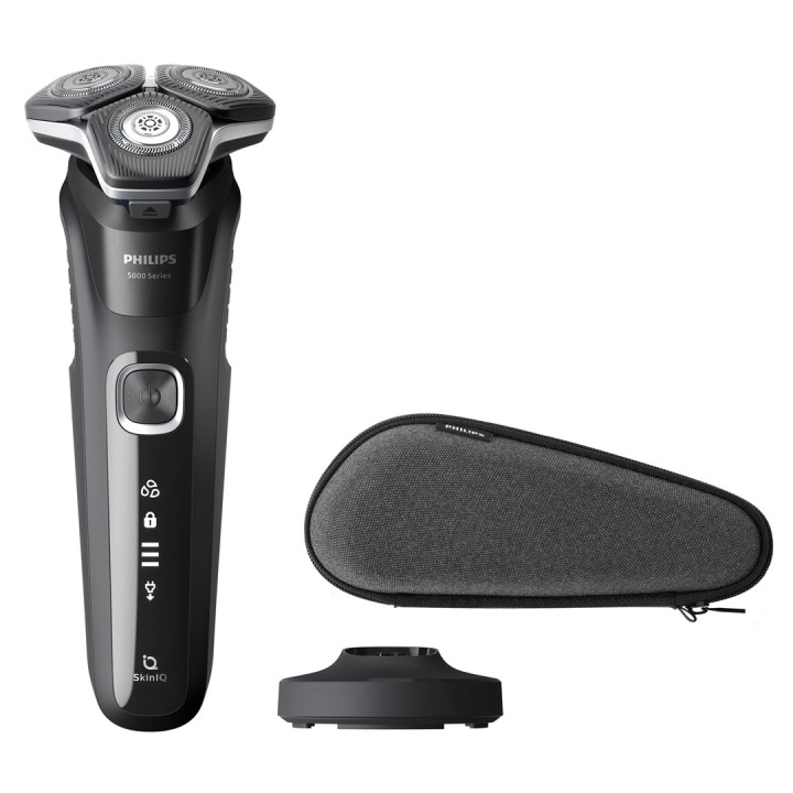 Philips SHAVER Serie 5000 S5898/35 Rasoio elettrico bagnato e asciutto con 2 accessori