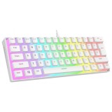 Tastiera meccanica cablata - Rampage RADIANT K11 White RGB