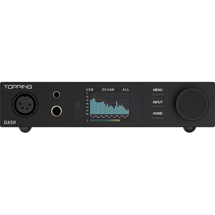 Topping DX5 II BK - USB DAC e amplificatore per cuffie nero