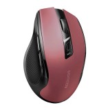 Ugreen MU006 mouse ottico wireless USB 2.4 GHz / Bluetooth 5.0 4000 DPI – rosso