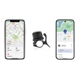 XD Connects Bike Finder Campanello Bici Dual con Localizzatore – Apple & Android Find (IPX6) P301.1401
