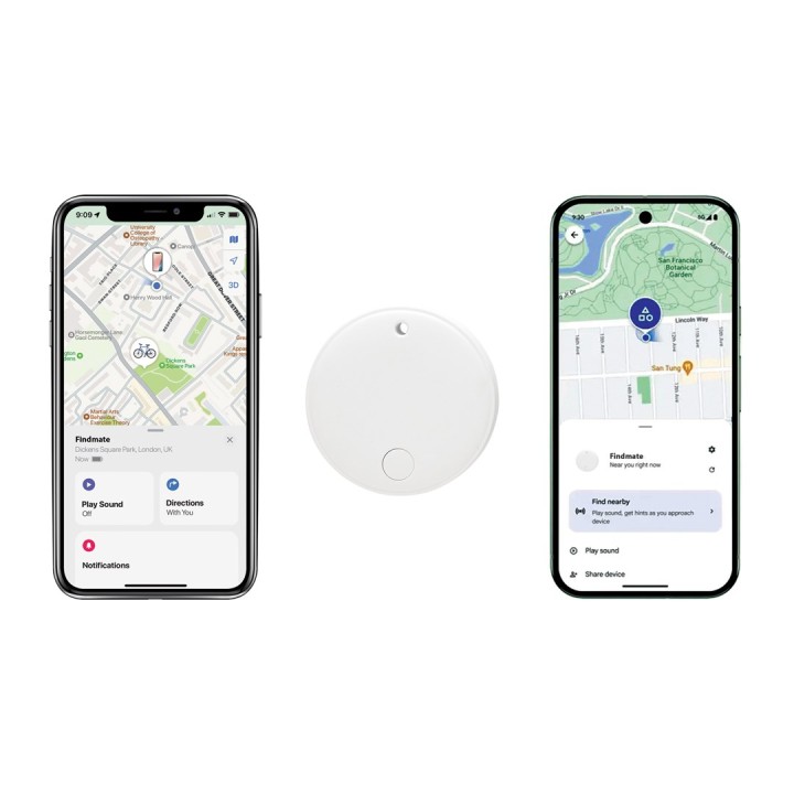 XD Connects FindMate Localizzatore Dual RCS resistente all'acqua – Apple Find My & Android Find Hub (IPX5) P301.6203
