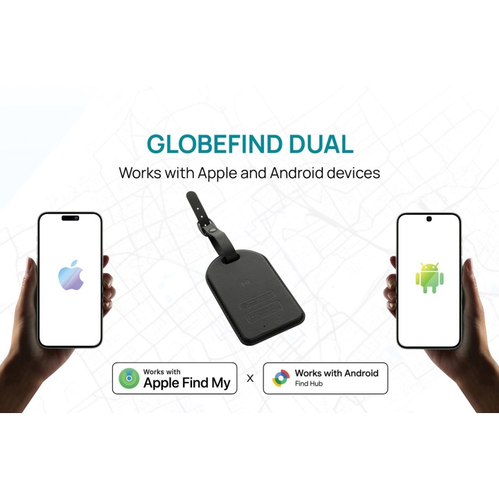 XD Connects Globefind Localizzatore Bagagli Dual RCS – Apple & Android Find (P301.5701)