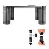 Ergo Office ER-415 Supporto monitor ripiano ricarica wireless Qi regolabile 17 - 32 20kg caricabatterie a induzione