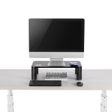 Ergo Office ER-415 Supporto monitor ripiano ricarica wireless Qi regolabile 17 - 32 20kg caricabatterie a induzione
