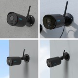 Reolink telecamera di sicurezza esterna a batteria Argus Series B320-B - 3MP con rilevamento persone/veicoli e audio bidireziona