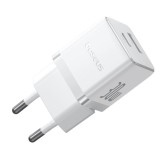 Caricabatterie da parete Baseus Palm 30W USB-C USB-A bianco