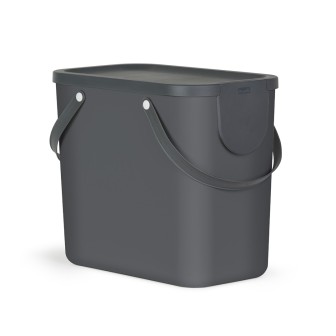 ROTHO Albula antracite - contenitore raccolta differenziata - 25l