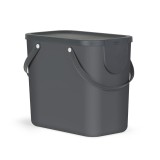 ROTHO Albula antracite - contenitore raccolta differenziata - 25l