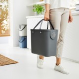 ROTHO Albula antracite - contenitore raccolta differenziata - 25l