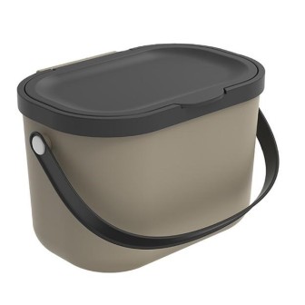 ROTHO Albula Cappuccino - contenitore raccolta differenziata - 3 2l