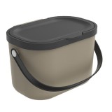 ROTHO Albula Cappuccino - contenitore raccolta differenziata - 3 2l