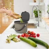ROTHO Albula Cappuccino - contenitore raccolta differenziata - 3 2l
