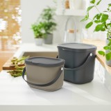 ROTHO Albula Cappuccino - contenitore raccolta differenziata - 3 2l