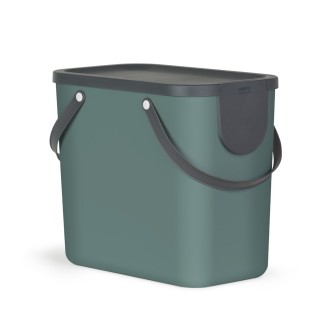 ROTHO Albula Dark verde - contenitore raccolta differenziata - 25l