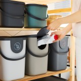 ROTHO Albula Dark verde - contenitore raccolta differenziata - 25l
